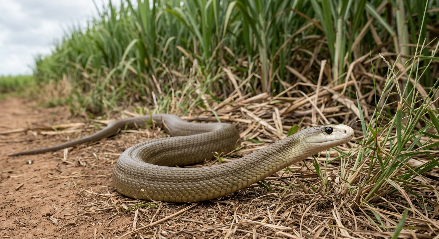 Coastal Taipan (Oxyuranus scutellatus) - identification photo
