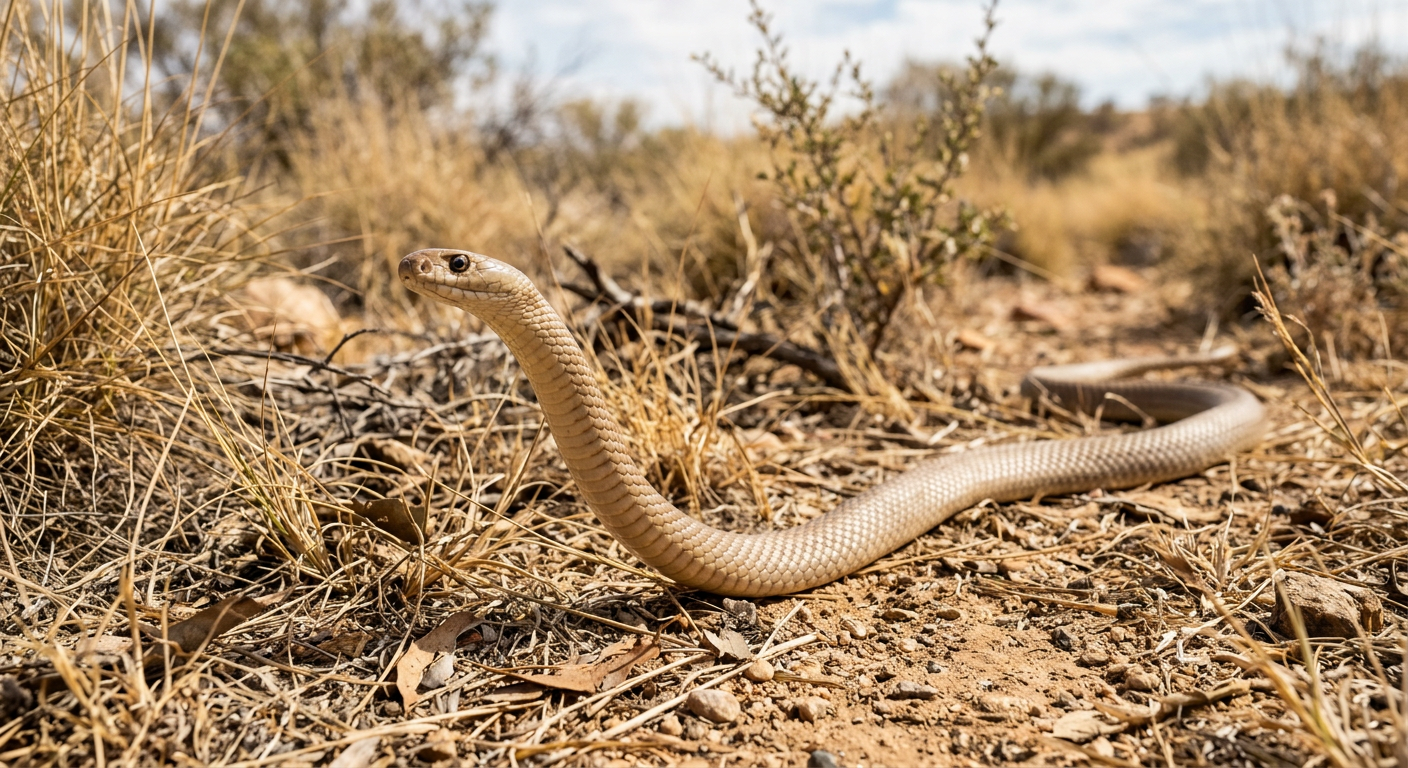 Eastern Brown Snake (Pseudonaja textilis) - identification photo
