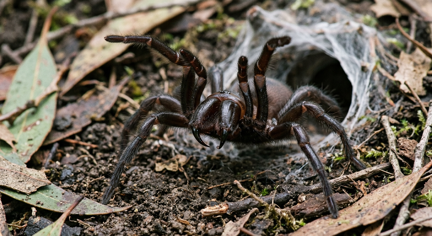 Funnel-web Spider (Atrax/Hadronyche spp.) - identification photo